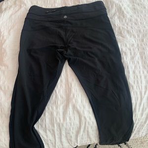 Lululemon black luxtreme leggings 7/8